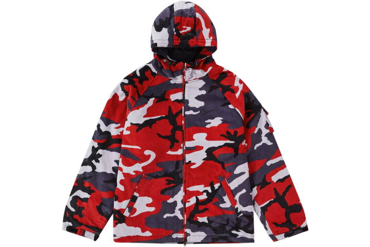 楽天市場】Supreme / Nike Arc Corduroy Hooded Jacket Red Camo 