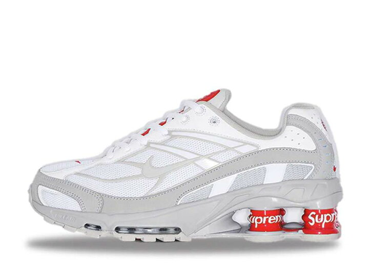 楽天市場】Supreme × Nike Shox Ride 2 White/Grey Fog-Flat Platinum 