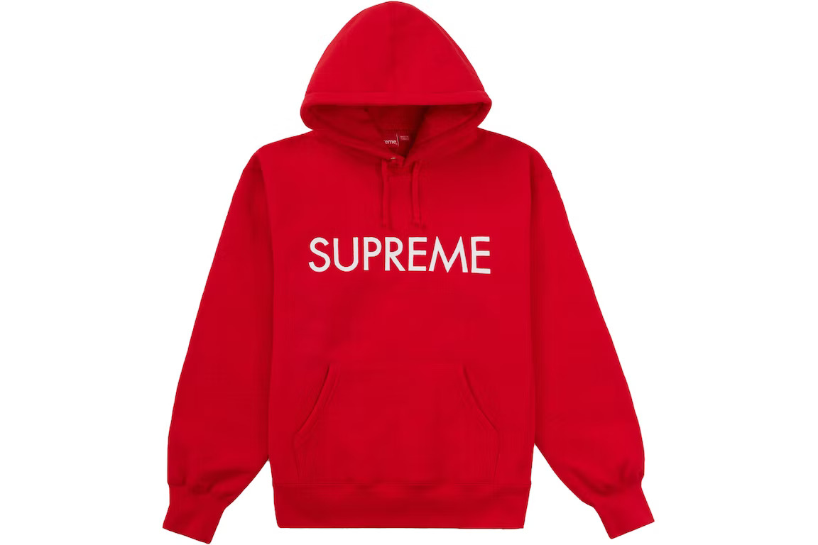 楽天市場】FW22 Supreme Capital Hooded Sweatshirt