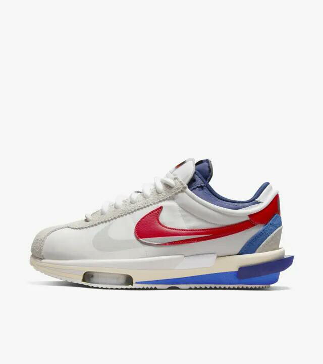 楽天市場】sacai × Nike Zoom Cortez White and University Red サカイ 