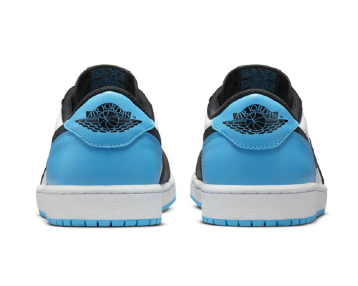 楽天市場】Nike Air Jordan 1 Low OG Black and Dark Powder Blue/UNC 