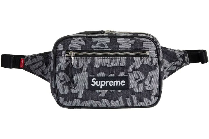 楽天市場】Supreme Fat Tip Jacquard Denim Waist Bag シュプリーム  