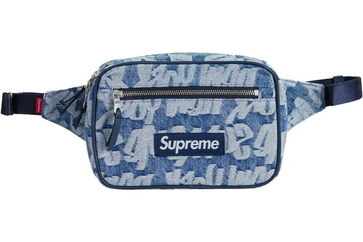 楽天市場】Supreme Fat Tip Jacquard Denim Waist Bag シュプリーム 