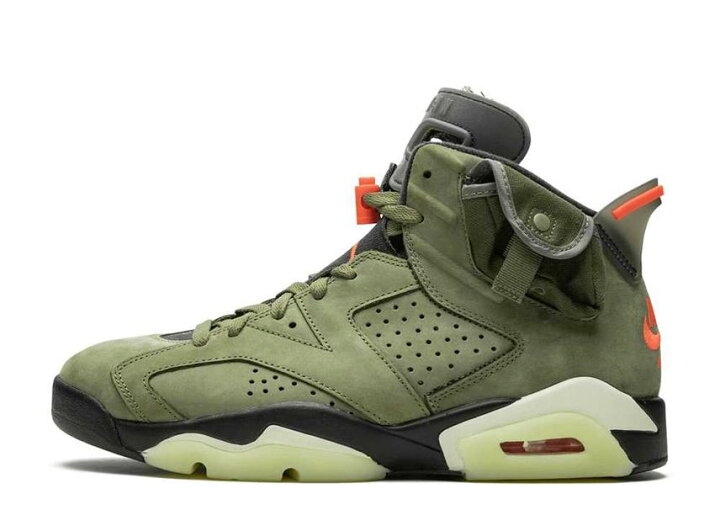楽天市場】Travis Scott × Nike Air Jordan 6 Retro Medium Olive 