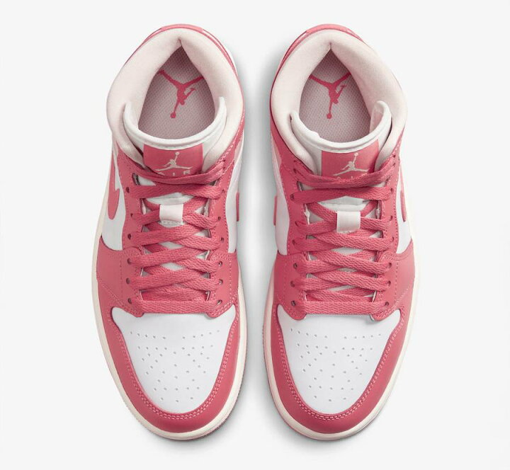 楽天市場】Nike WMNS Air Jordan 1 Mid Strawberries and Cream ナイキ 