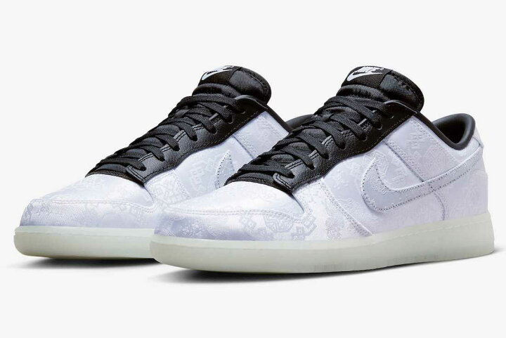 楽天市場】CLOT × Fragment × Nike Dunk Low Black and White クロット 