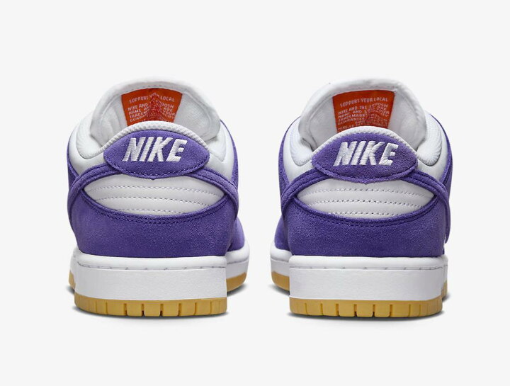 楽天市場】Nike SB Dunk Low Pro ISO Orange Label Court Purple Gum  