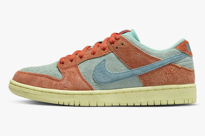 楽天市場】Nike SB Dunk Low Pro PRM Orange and Emerald Rise ナイキ 