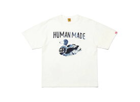 23SS HUMAN MADE Graphic T-Shirt White ヒューマンメイド グラフィック Tシャツ ホワイト HM25TE022【中古】新古品