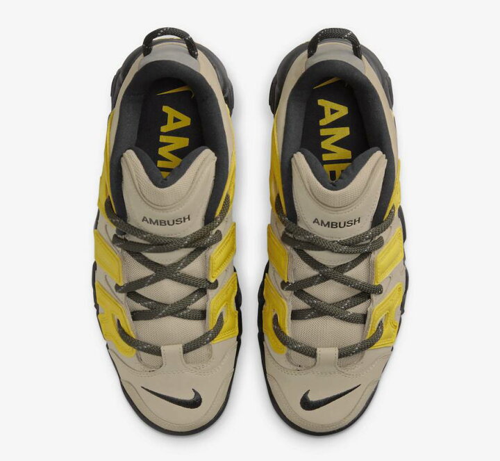 楽天市場】AMBUSH Nike Air More Uptempo Low Vivid Sulfur and  
