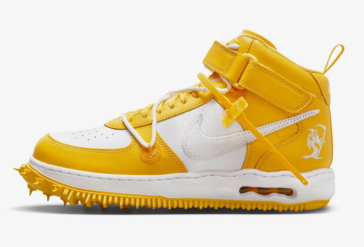 楽天市場】Off-White Nike Air Force 1 Mid SP LTHR White and Varsity  