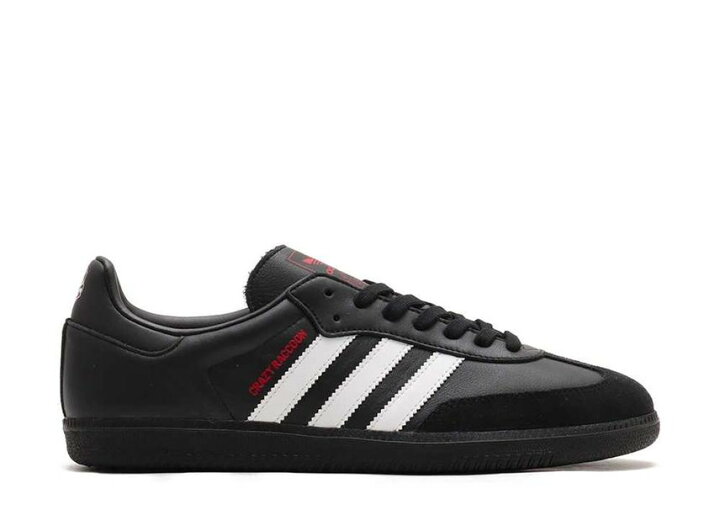 楽天市場】Crazy Raccoon atmos adidas Originals Samba Core Black 