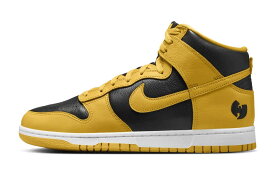 Wu-Tang Clan Nike Dunk High Retro PRM Black and Pollen ウータンクラン ナイキ ダンク ハイ レトロ PRM ブラック アンド パラン HJ4320-001【中古】新古品