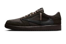 Travis Scott Nike Air Jordan 1 Low OG SP Velvet Brown and Dark Mocha トラヴィススコット ナイキ エアジョーダン1 ロー OG SP ベルベットブラウン アンド ダークモカ DM7866-202【中古】新古品