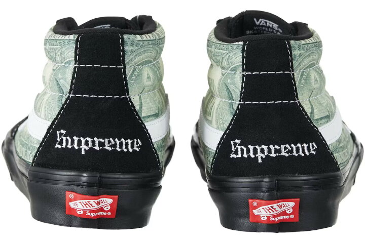 楽天市場】Supreme Vans Dollar Skate Grosso Mid Black シュプリーム 