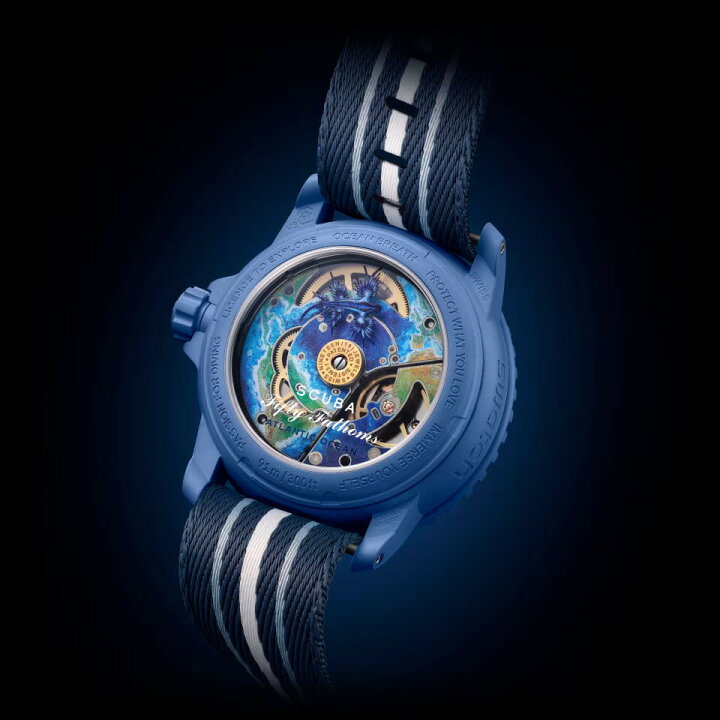 楽天市場】Swatch BLANCPAIN Atlantic Ocean スウォッチ × ブランパン 