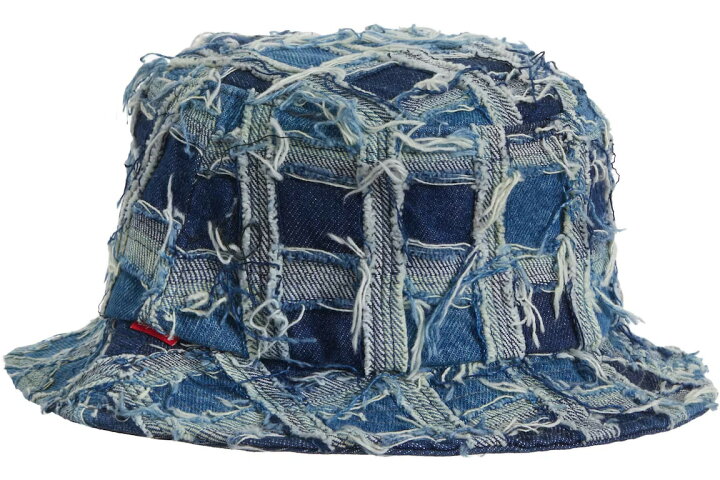 楽天市場】23SS Supreme Frayed Patchwork Denim Crusher シュプリーム 