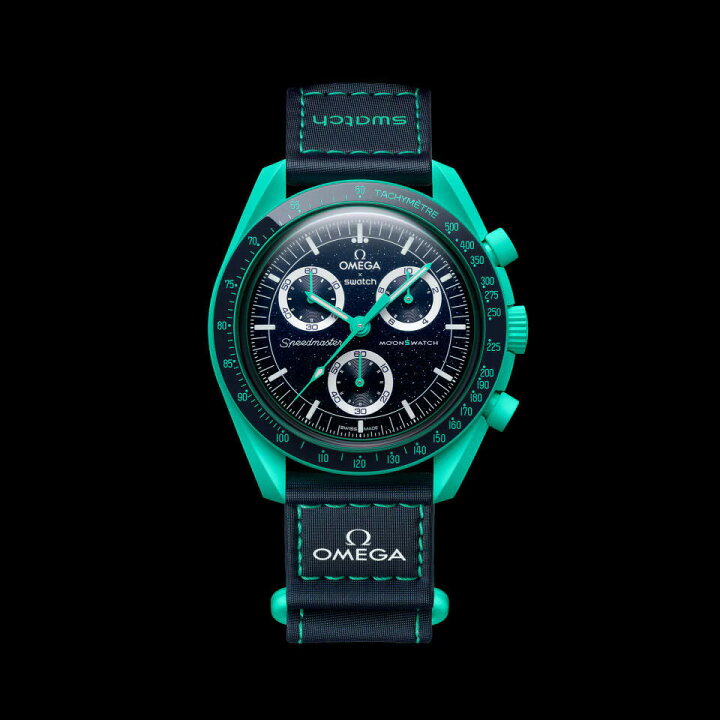 楽天市場】OMEGA Swatch Bioceramic Moonswatch Mission On Earth  