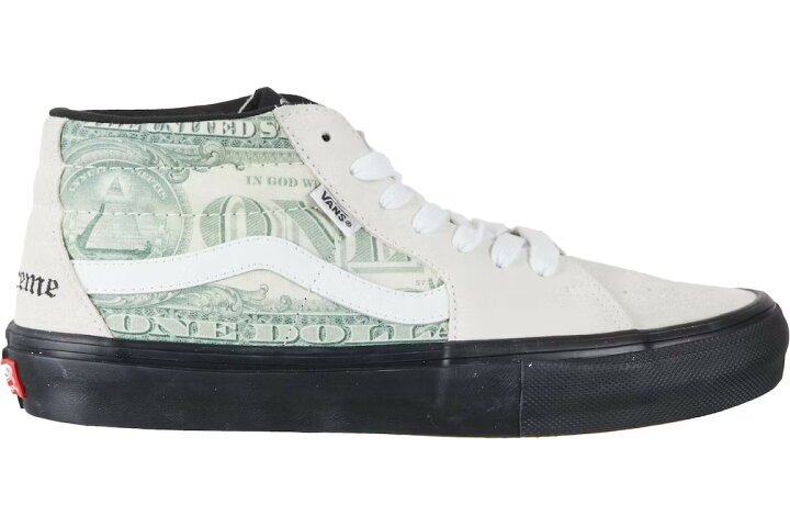 楽天市場】Supreme Vans Dollar Skate Grosso Mid White シュプリーム 
