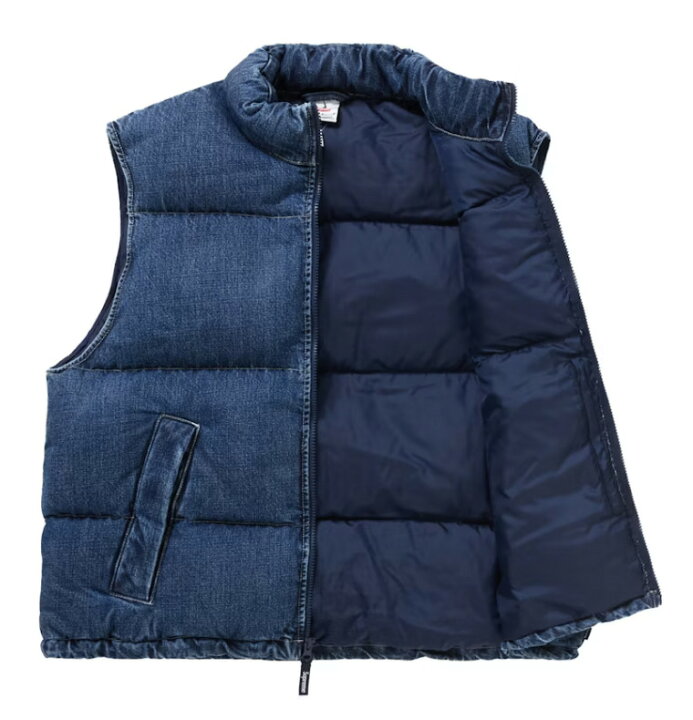 楽天市場】24SS Supreme Nike Denim Puffer Vest シュプリーム ナイキ 