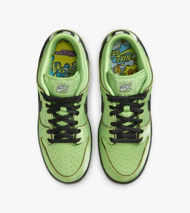 楽天市場】The Powerpuff Girls Nike SB Dunk Low Pro QS Buttercup 