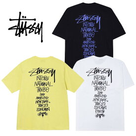 23SS Stussy Tribe Stack Tee ステューシー トライブ スタック Tシャツ【中古】新古品