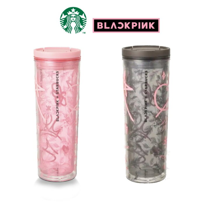 楽天市場】Starbucks Blackpink Pink Black Tumbler スターバックス  