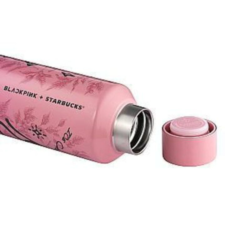 楽天市場】Starbucks Blackpink SS Blackpink water bottle 591ml 