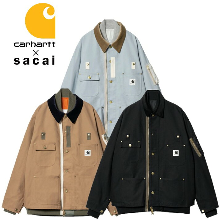 楽天市場】23FW Carhartt sacai Canvas x MA-1 Jacket Michigan 
