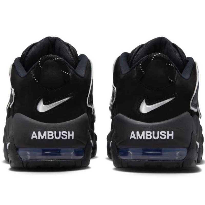 楽天市場】AMBUSH Nike Air More Uptempo Low Black and White アン