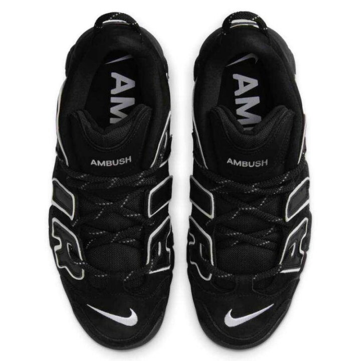 楽天市場】AMBUSH Nike Air More Uptempo Low Black and White アン  