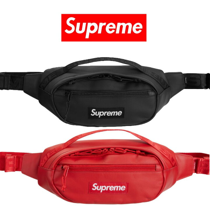 楽天市場】23FW Supreme Leather Waist Bag シュプリーム レザー 