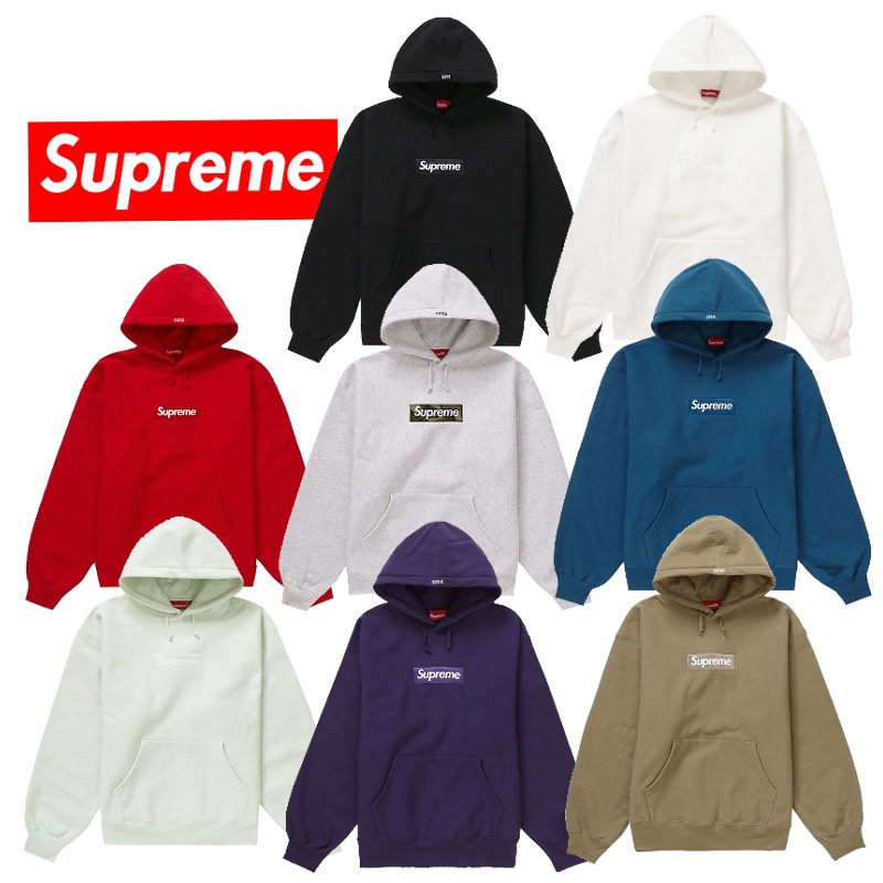 楽天市場】23FW Supreme Box Logo Hooded Sweatshirt シュプリーム