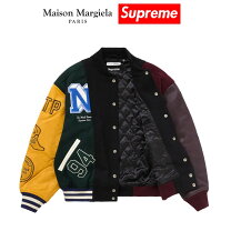 楽天市場】Supreme MM6 Maison Margiela Split Varsity Jacketの通販