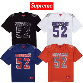 Supreme Spiderweb Football Jersey シュプリーム スパイダーウェブ フットボール ジャージ ブラック【中古】新古品