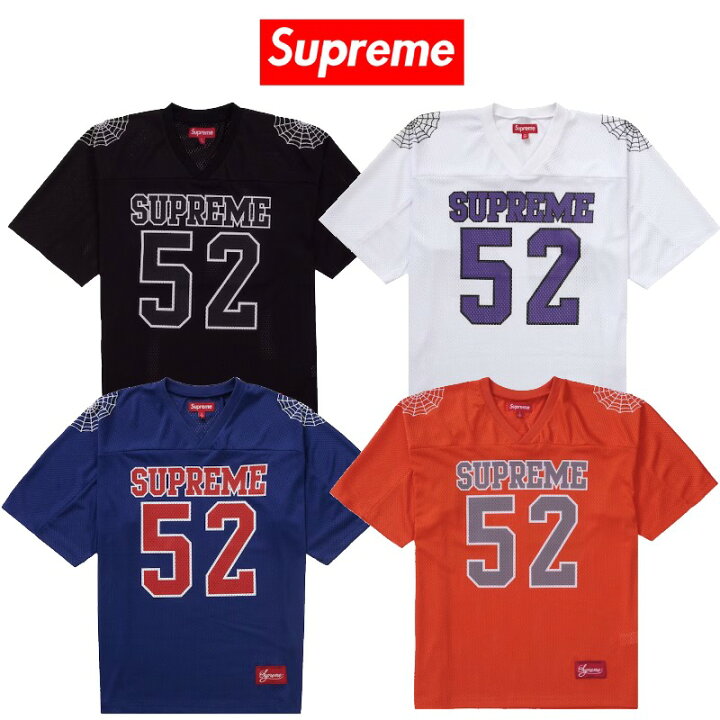 楽天市場】Supreme Spiderweb Football Jersey シュプリーム 
