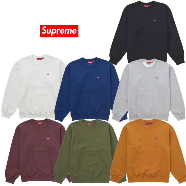 楽天市場】24FW Supreme Small Box Crewneck シュプリーム スモール  