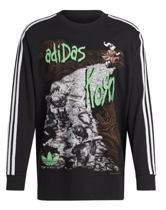 楽天市場】adidas Korn Long Sleeve T-shirt Black アディダス コーン 