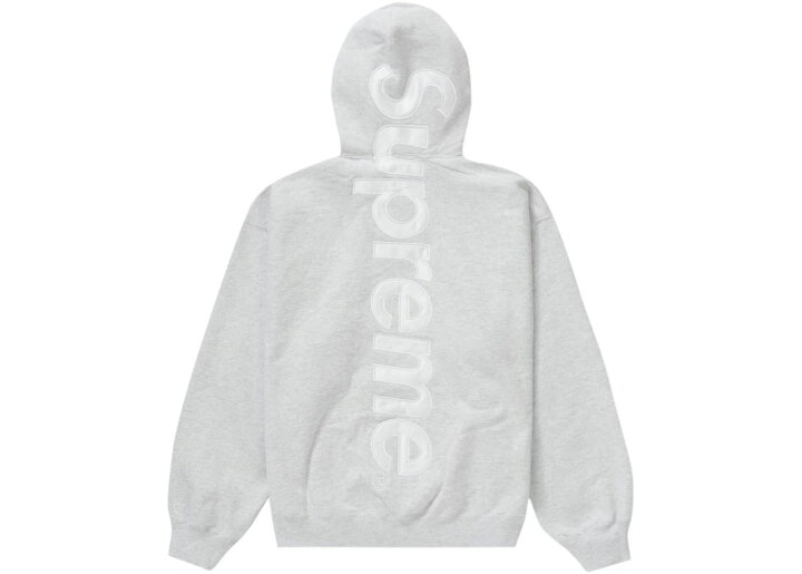 楽天市場】23FW Supreme Satin Applique Hooded Sweatshirt 