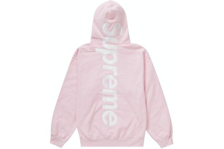 楽天市場】23FW Supreme Satin Applique Hooded Sweatshirt 