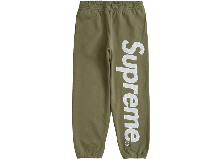 楽天市場】23FWSupreme Satin Applique Sweatpant シュプリーム サテン 
