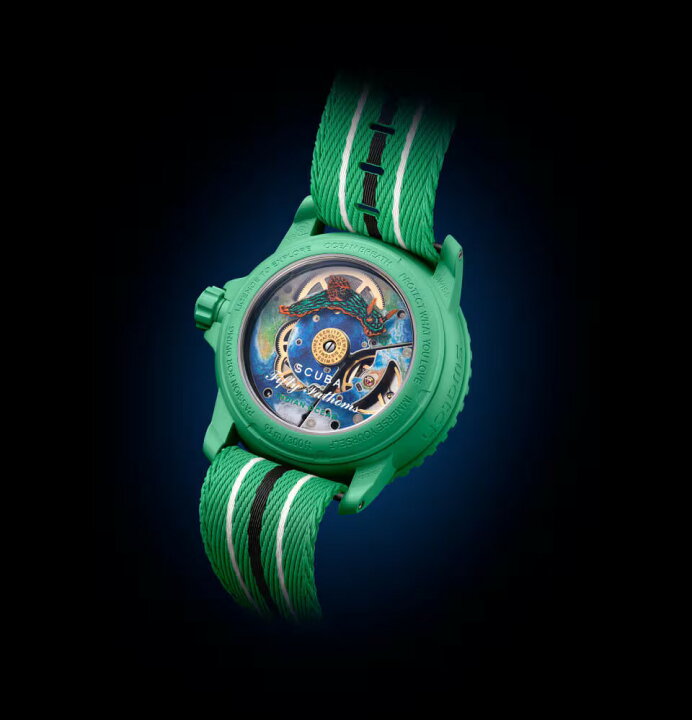 楽天市場】Blancpain Swatch Bioceramic Scuba Fifty Fathoms 