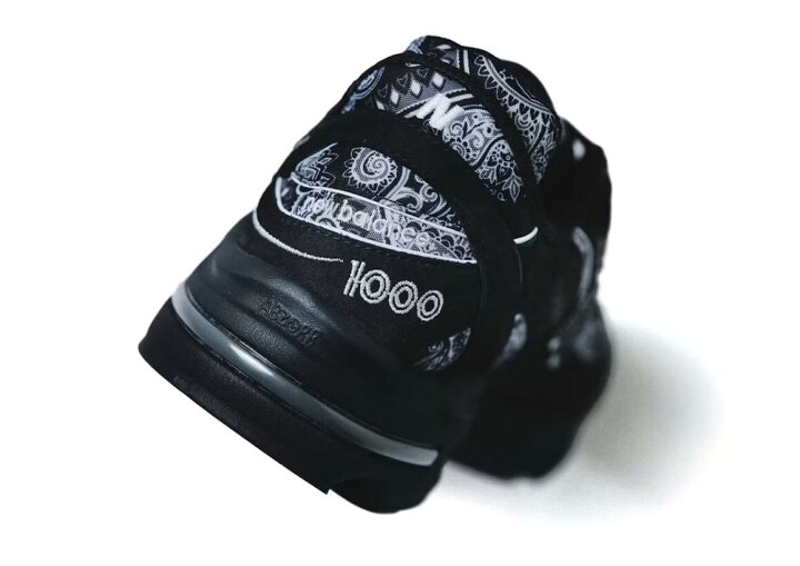 楽天市場】atmos New Balance 1000 bāṅdhnū/Black Paisley アトモス 