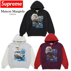 26SS Supreme MM6 Maison Margiela Eagle Zip Up Hooded Sweatshirt シュプリーム MM6 メゾンマルジェラ イーグル ジップアップ フーデッドスウェットシャツ 【中古】新古品