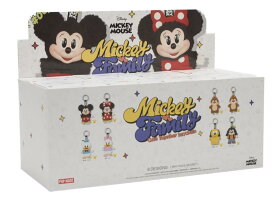 未開封品 POP MART DISNEY Mickey Family Cute Together Series Plush Keychain Assortment Box ポップマート ディズニー ミッキーファミリー キュート トゥギャザー シリーズ ぬいぐるみキーチェーン アソートボックス 【中古】新古品