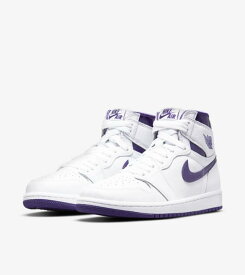 NIKE AIR WMNS JORDAN1 OG COURT PURPLE ナイキ ウィメンズ エアジョーダン1　ハイ　OG コートパープル【中古】新古品