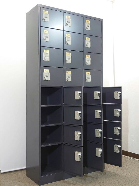楽天市場】24人用 オフィスロッカー スチールロッカー 貴重品ロッカー 