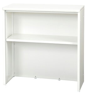 【法人様限定商品】ハイカウンター 受付カウンター 受付台 インフォメーションカウンター 無人カウンター 本体2色 天板2色あり