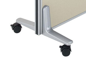 【補助金制度あり】【法人様限定商品】Zパネル専用 キャスター パーティション用 1ヶ