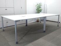 楽天市場】ミーティングテーブル 2400 中古の通販